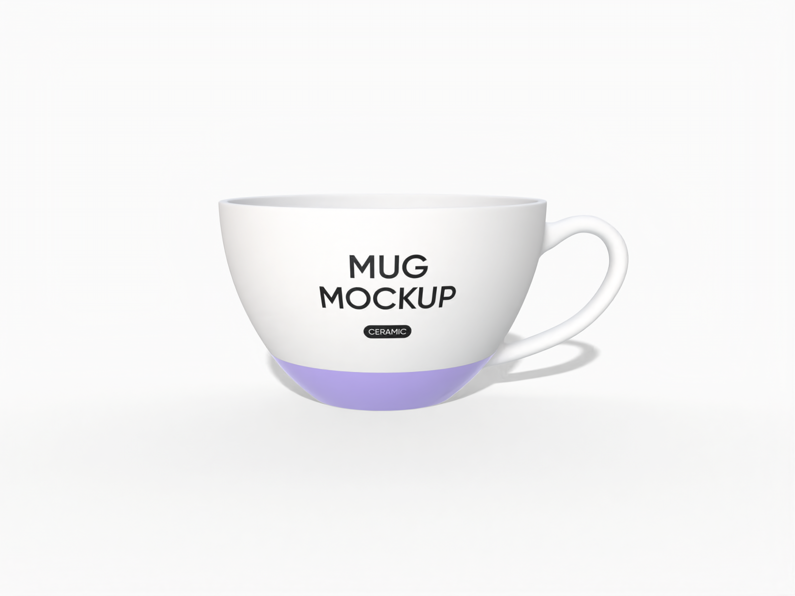 8oz mug dieline