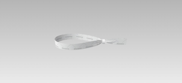 Wristband dieline