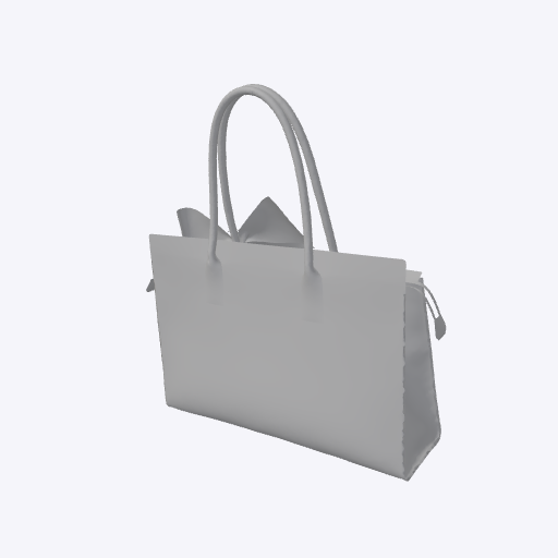 Structured tote bag