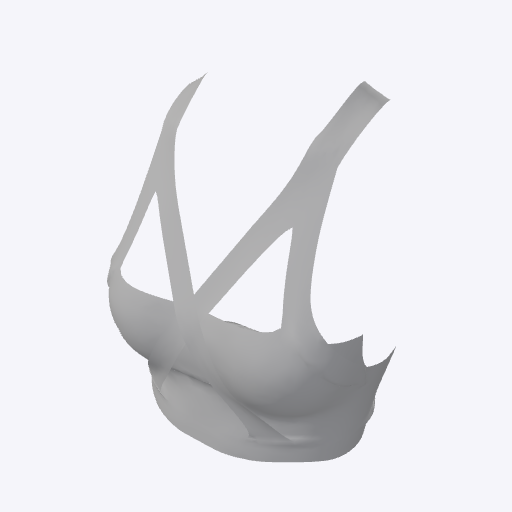 Strappy wrap bikini top