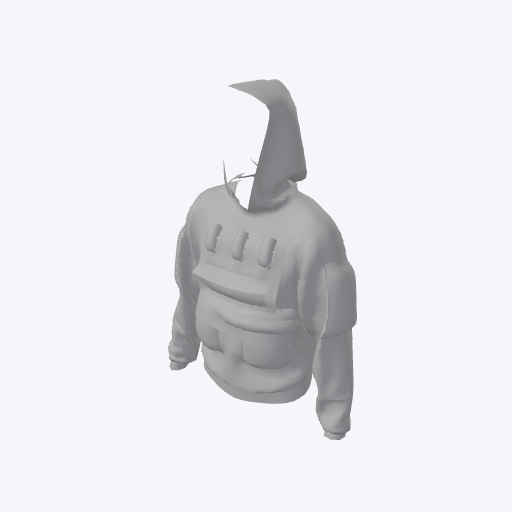 Hooded puffer jacket