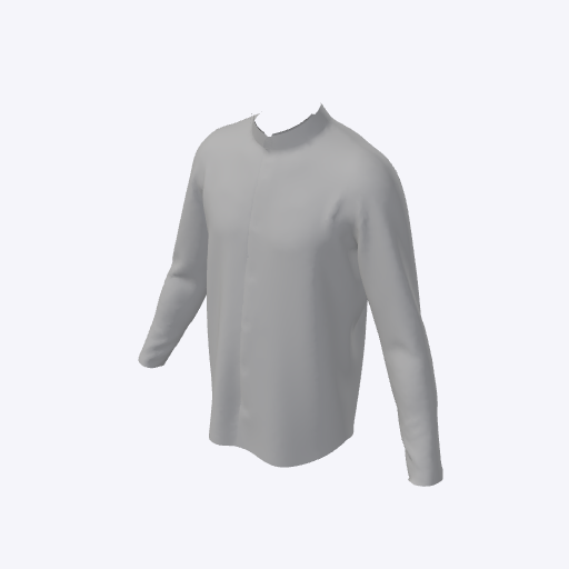 Band collar tunic shirt