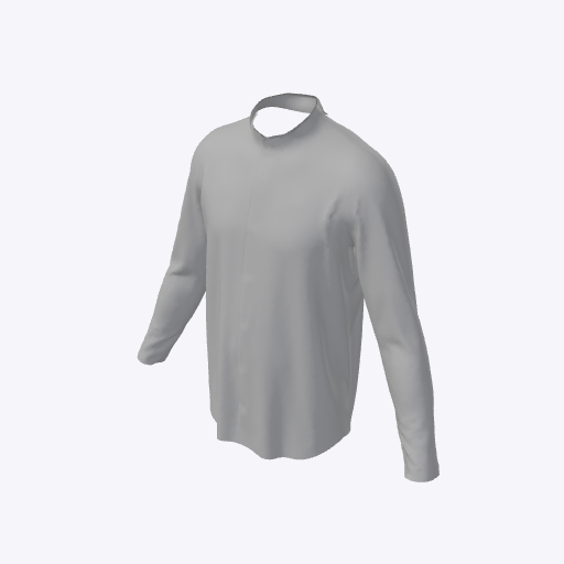 Mock neck tunic shirt