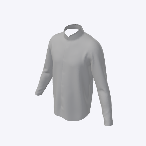 Stand collar tunic shirt