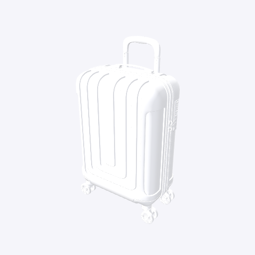 Compact carry on suitcase